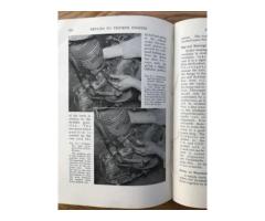 Vintage British motorcycle maintenance book