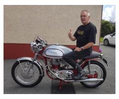Norton 750 cafe racer