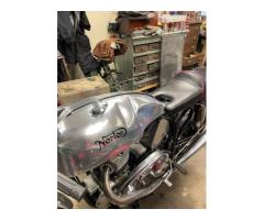 Slimline petrol tank