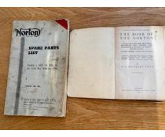 Parts catalogue Norton singles 1950