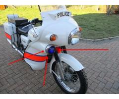Looking for a pair of Bosch Blue lights as fitted onto an Interpol Fairing