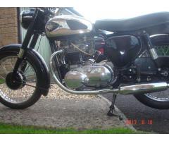 1960 A7 TriBSA 650 motorcycle