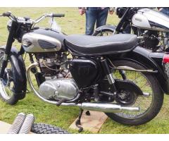 1960 A7 TriBSA 650 motorcycle