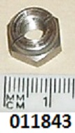 Nut : Alternator stud : 1/4 BSCY x 26 TPI  - Locking : Stainless steel