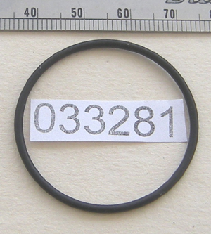 'O' ring : Concentric carburettor manifold - Commando head light brackets