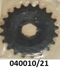 Gearbox axle sprocket : AMC type : 21 teeth 5/8 x 1/4 - Made in England