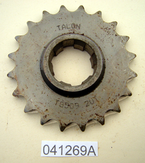 Gearbox sprocket : 20 teeth - Navigator 1959-1963 : Early type gearbox