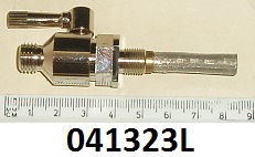 Petrol tap : Lightweights only : 7/16 petrol tank thread - Use 1/8 BSP fittings : Lever type : All metal plated brass