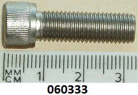 Screw : Handlebar clamp : Stainless steel socket type - 5/16 UNF x 1 inch long