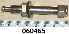 Top suspension bolt : Including nut and washers - Stainless steel