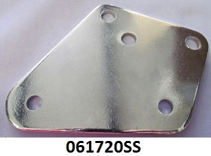 Silencer/footrest mounting bracket : Reverse cone type - Stainless steel