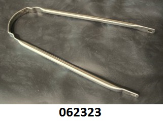 Front mudguard stay : Tubular - Stainless Steel