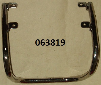 Grabrail : Roadster : Chrome : Short type - 1973 onwards : Can be used on earlier bikes