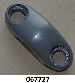 Handle bar Clamp : Silver - 1 off : Clip