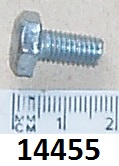 Bolt : Brake shoe retaining : Plated - Various other positions