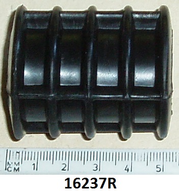 Petrol tank mounting rubber : Round 1 inch hole  - Ideal for Specials and alloy petrol tanks : Split to fit tubes