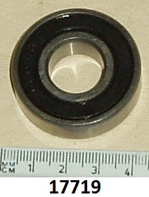 Wheel bearing : Rubber sealed type - Single row