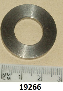Washer : Rear wheel spindle - Stainless steel