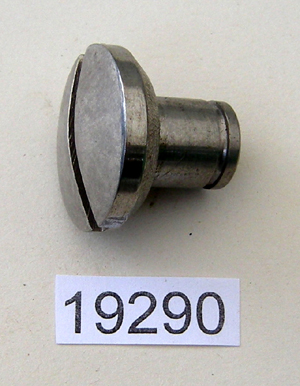 Toolbox knob : Stainless steel : Inc. circlip - Also battery box knob