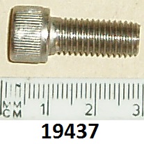 Screw : Socket cap : Handlebar clamps : Early Commando - Plated : Also head steady : Various positions