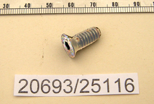 Chaincase screw : Inner primary chaincase - Stainless steel : CHECK LENGTH ON ASSEMBLY!