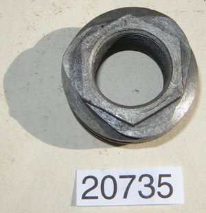 Oil pump driving worm : Mainshaft : 0.720 inch thick - Timing pinion nut 3-start type : NOS shop soiled