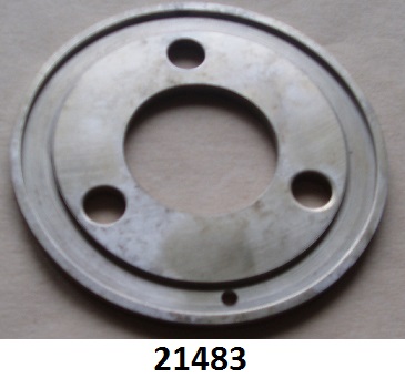 Back plate : Clutch : NOS shop soiled - Jubilee only 1959 : Pre 89811 engine