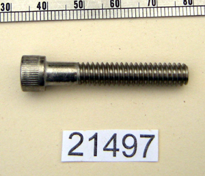 Rocker cover screw : Long - Stainless steel