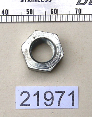 Nut : Plain : Plated - 3/8 inch BSCY