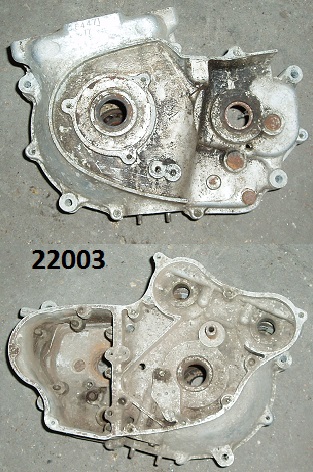 Crankcases : Matched pair :  With some fittings - Jubilee : Early type gearbox : 8447* :1959