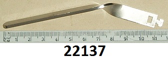 Lever : Tickler arm : Deluxe Lightweights only - Stainless steel : Use with bracket 363/056