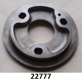 Race plate : Clutch : NOS shop soiled - Post engine 89811 : 1960 - 64