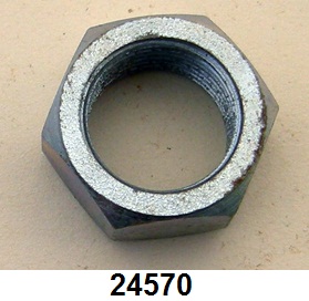 Clutch retaining nut : Late type engine - Post engine 106838