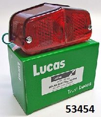 Rear lamp assembly : Lucas 564 type - Genuine Lucas