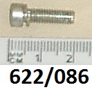 Screw : Float chamber retaining : Plus mixing chamber cap - Concentric carbs : Phillips head : Including spring washer