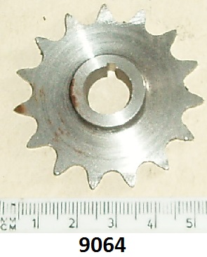 Sprocket : Inlet camshaft : 15 teeth : Keyed - Timing chain : Use with 9083