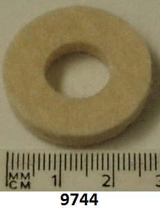 Felt washer : Clutch worm nut - Upright  and Dolls head gearbox