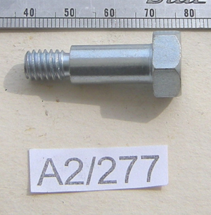 Petrol tank mounting bolt - Plated