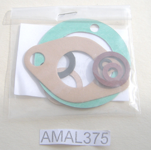 Gasket set - Amal 375 Monobloc : Includes gaskets and washers