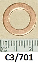 Washer : Copper sealing - Various positions