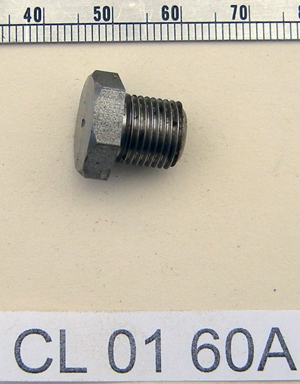 Drain plug : Stainless steel : Various positions - Crankcase : Primary case :  Gearbox : Oil tank