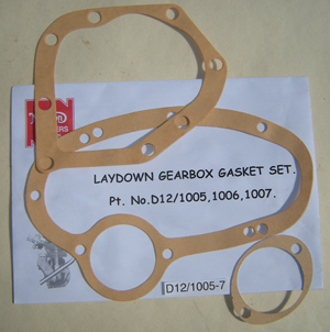 Gasket set : Laydown gearbox - Set of 3 gaskets