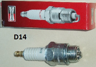 Spark plug : Champion - 18mm short reach