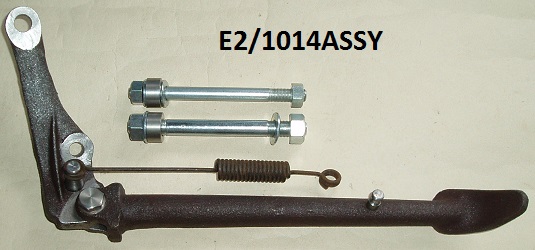Side stand kit : Side stand E2/1014 plus fixing kit - Stand requires painting