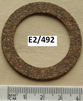 Seal : Primary chaincase to engine : Dynamo type - Cork : Thinner than A2/492
