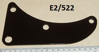 Front engine plate : 1 off - Single down tube frames
