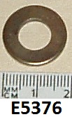 Washer : 3/8 inch : Plain : Thick type : Plated - Various positions