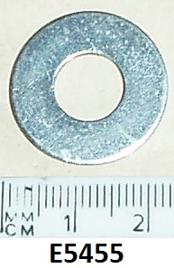 Washer : Various positions - Plated : 3/8 inch I/D : Large diameter