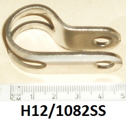 Clip : Centre stand spring retaining - Stainless steel 