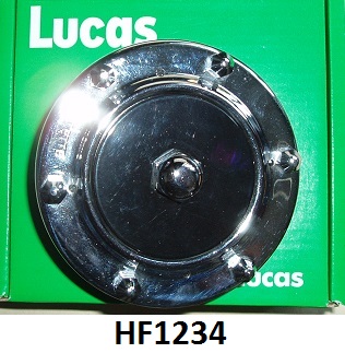 Lucas Altette horn : 6 volt : Genuine Lucas - Requires bracket